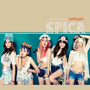 ◆Spica スピカ Digital single 『Tonight』 非売CD◆韓国_画像1