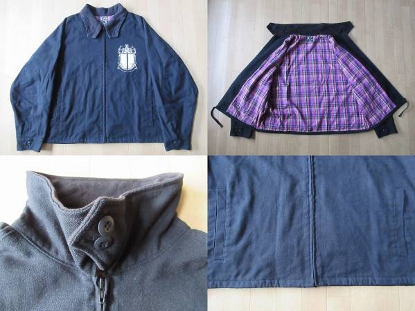  сделано в Японии HEX ANTISTYLE куртка от дождя жакет L чёрный блузон hex anti стиль ANARC дыра -kofobSKATE ROCK swing верх 