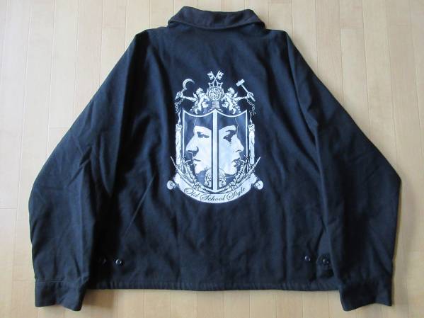  сделано в Японии HEX ANTISTYLE куртка от дождя жакет L чёрный блузон hex anti стиль ANARC дыра -kofobSKATE ROCK swing верх 