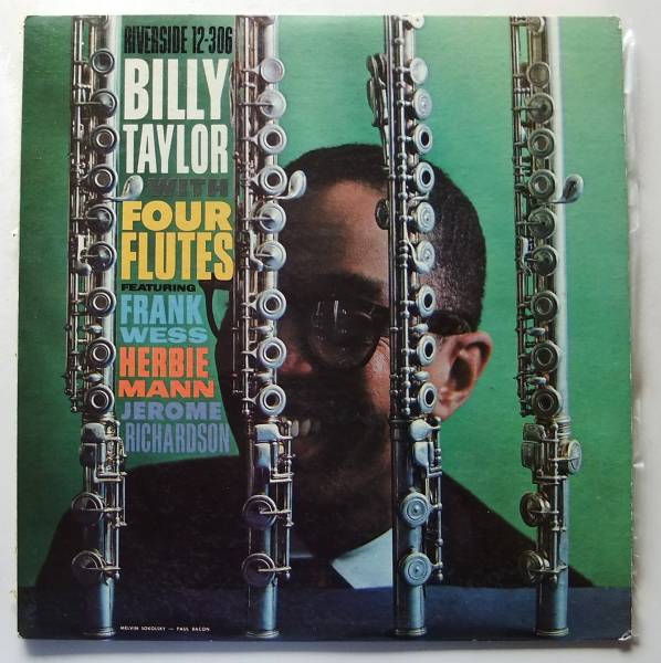 ◆ BILLY TAYLOR with Four Flutes ◆ Riverside RLP 12-306 (blue:BGP:dg) ◆ V_画像1