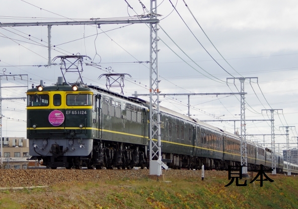 ★鉄道画像★専用色EF651124 特別なトワイライトエクスプレス_画像3