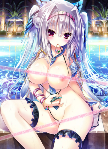 Lass 迷える2人とセカイのすべて LOVE HEAVEN 300％ ソフマップ特典 クリアバッグ 冴木桃華