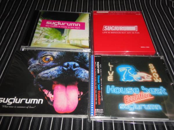 SUGIURUMN AL.4枚セット(スギウラム,畠山美由紀,曽我部恵一)