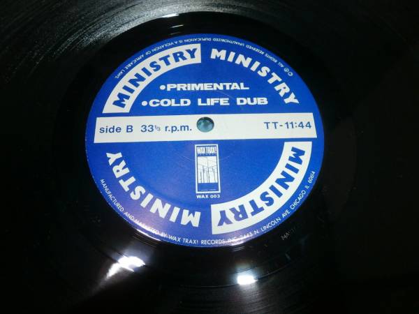 MINISTRY / PRIMENTAL / COLD LIFE / Italo / electro /COSMIC/BALDELLI