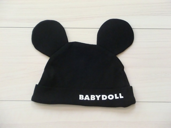 * beautiful goods * baby doll hat Mickey ultra rare baby!