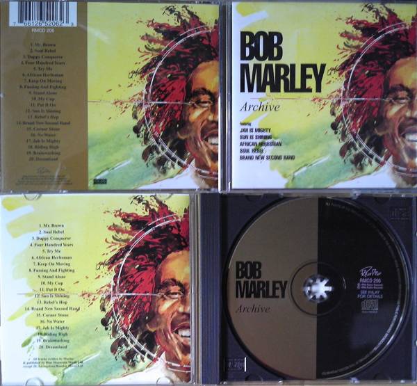 BOB MARLEY LOVE LIFE,SOUL REBEL,ARCHIVE,KEEP ON MOVING＋盤のみ2枚 ボブ マーリー_画像3