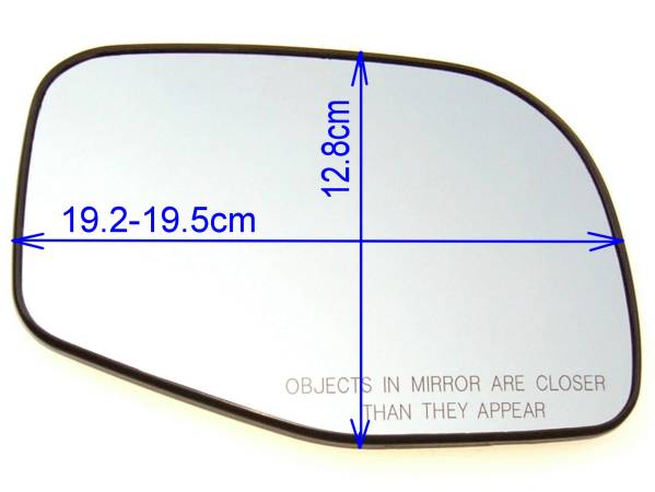  door mirror glass, original type right, door mirror glass, back plate / Ford Explorer, Explorer SPORTTRACK