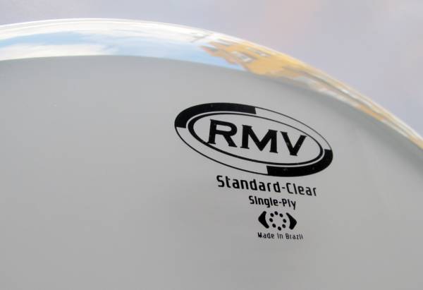 ◆◆ RMV ドラムヘッド　PTMシリーズ　シングルプライ（1ply）のクリアーヘッド　13インチヘッド　特価即決です！_PTMシリーズ13インチ用ヘッド