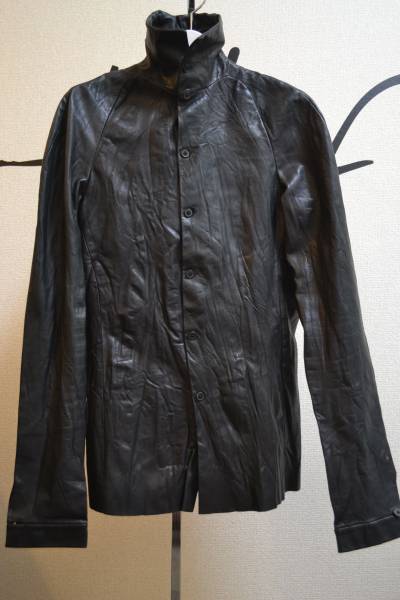 ma+エムエークロス レザーシャツ 44 leather shirt 00s archive ma+エムエークロス レザーシャツ 44 leather shirt 00s archive