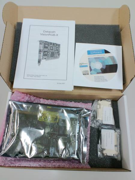 ★新品?レア★DATAPATH VisionRGB Ｘ２ DVIキャプチャーカード