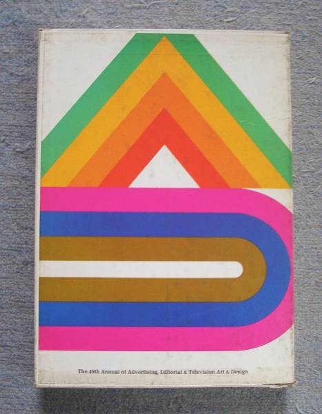 即決★The 49th Annual of Advertising,Editorial & Television Art & Design★1970年のアメリカの広告年鑑（洋書）