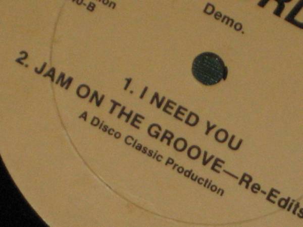 Street Beat - Do The Flex //Sylvester/i need you//Ralph MacDonald/jam on the groove/re-edits classics/５枚で送料無料 12''_画像3