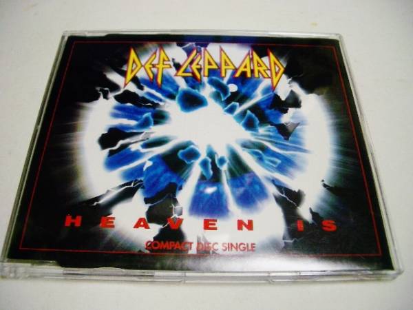 MaxiCD DEF LEPPARD(デフレパード) 「HEAVEN IS」UK盤_画像1