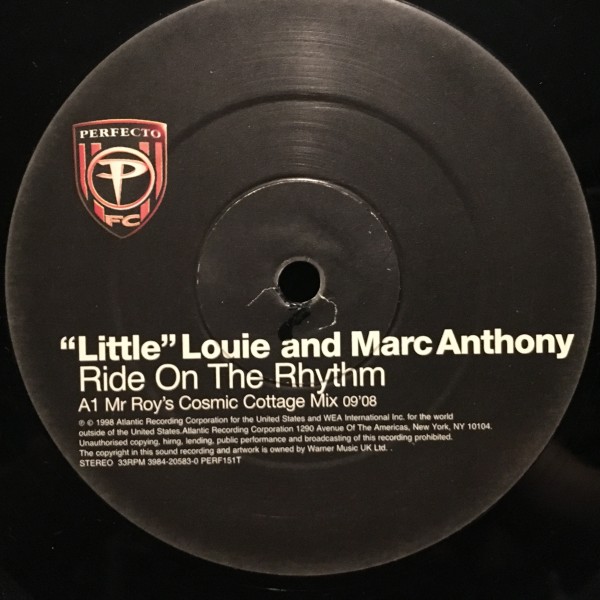 Little Louie And Marc Anthony / Ride On The Rhythm_画像2