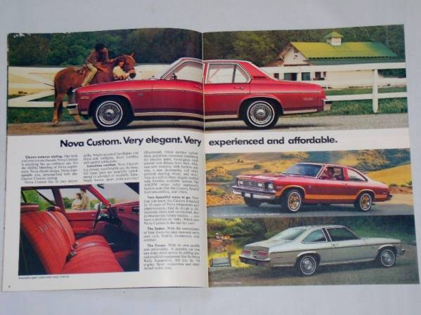 *1978 year * Chevrolet *nobaUS English catalog *