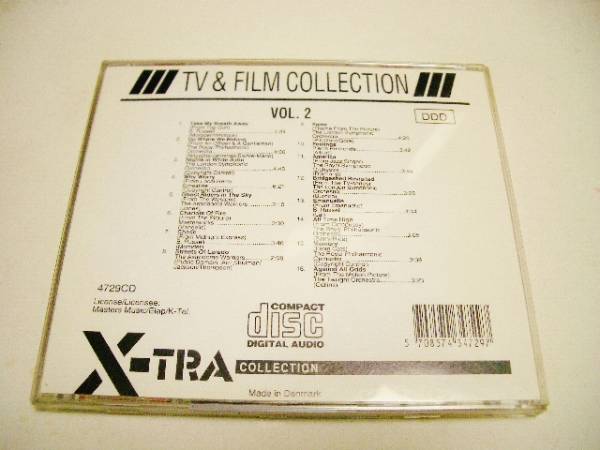 TV & Film Collection Vol.2 トップガン等映画音楽カバー集_画像2