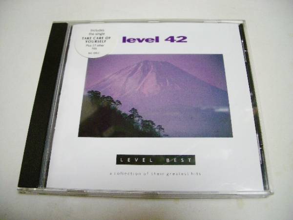 CD LEVEL 42（レヴェル42）「LEVEL BEST」_画像1
