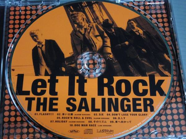 SALINGERサリンジャー/Let It Rock★帯付きCD_画像3