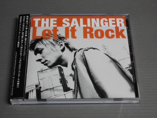 SALINGERサリンジャー/Let It Rock★帯付きCD_画像1