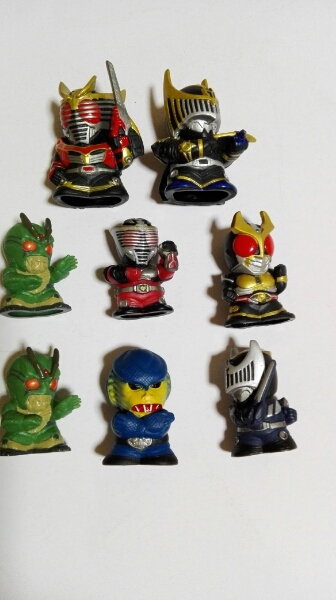 仮面ライダー指人形 54個 Yahoo!オークション - 仮面ライダー 指人形