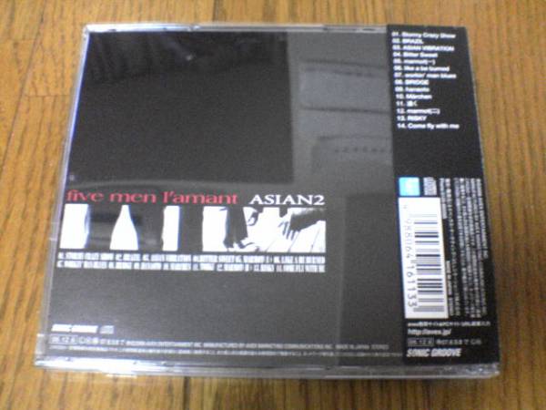 ASIAN2 CD「five men l'amant」エイジアン2★