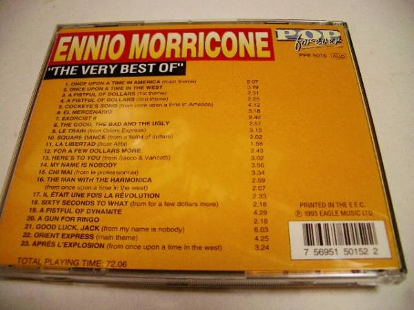 CD Very Best Of Ennio Morriconeenniomo Ricoh ne музыка из фильмов сборник 