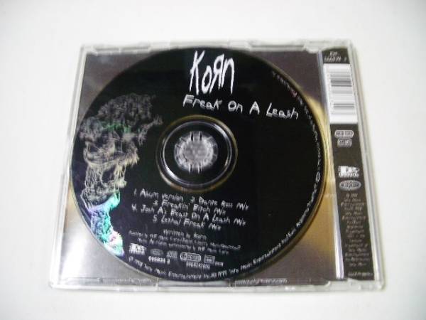 MaxiCD Korn 「Freak On A Leash」 EU盤_画像2