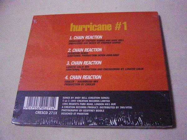 未開封MaxiCD hurricane＃1「CHAIN REACTION Remixes」_画像2