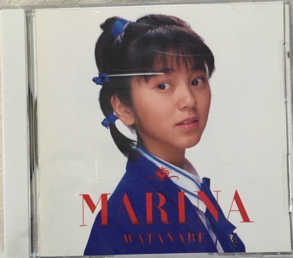 【21-わ1】貴重なCDです！　渡辺満里奈 デビューアルバムCD 　「MARINA」　 深呼吸して収録　おニャン子クラブ_画像1