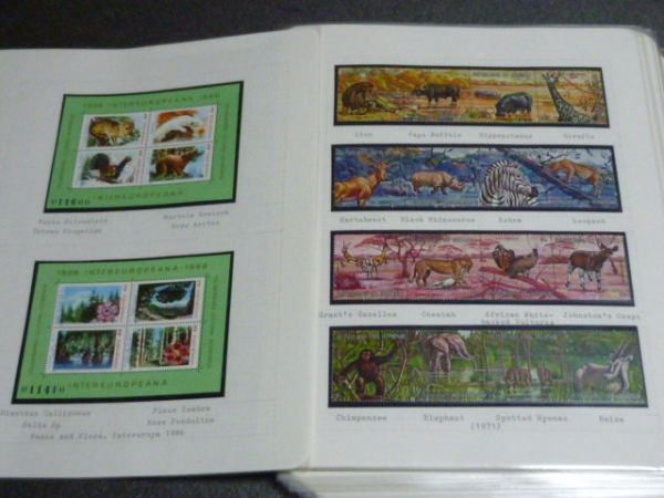 ☆71　世界 各国　動物 切手　1965-90年　各完揃　計 72リーフ . 748種+_画像3