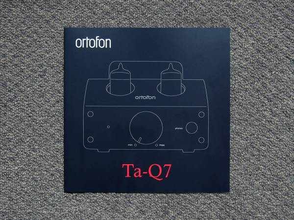 【カタログのみ】ortofon Ta-Q7 検 プリメインアンプ 真空管_画像1