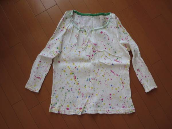  secondhand goods!!* Tsumori Chisato * wrinkle processing cut and sewn *