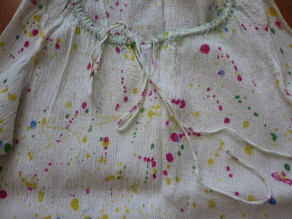  secondhand goods!!* Tsumori Chisato * wrinkle processing cut and sewn *