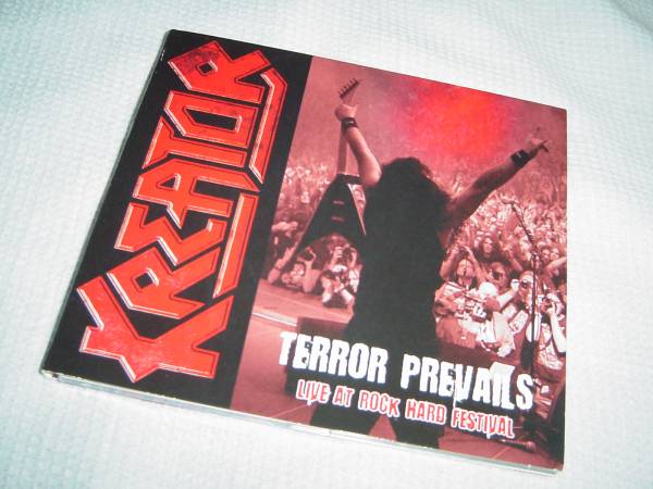 KREATOR 「TERROR PREVAILS」 ROCK HARD誌付録 激レア限定盤 ドイツ産スラッシュ・メタル系名盤_画像1