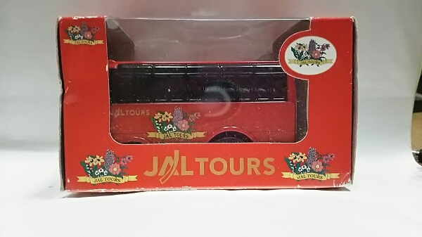 非売品 JAL ツアーズ プルバックカー EURO BUS_画像1