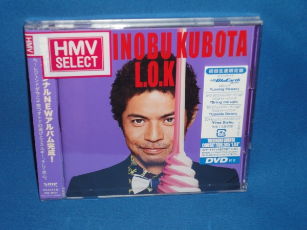  Kubota Toshinobu *CD альбом L.O.K * первый раз ограниченая версия 