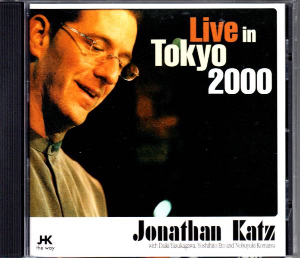 ★Jonathan Katz/CD「Live in Tokyo 2000」安ヵ川大樹_画像1