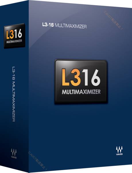 WAVES 正規新品◆L3-16 Multimaximizer NATIVE◆[AU VST AAX Mac Windows Cubase pro logic Protoolsなど対応]_画像1