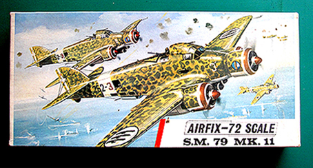 ○ 旧箱 エアフィックス1/72イタリア空軍爆撃機 S.M.79 MK 11 ○_画像1