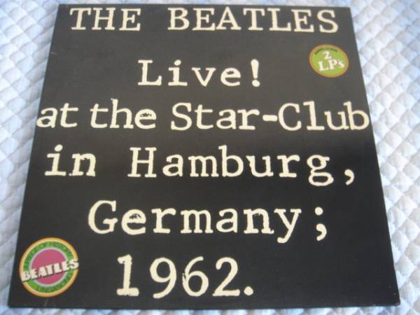 THE BEATLES / LIVE! AT THE STAR-CLUB IN HAMBURG / GER LP_画像1