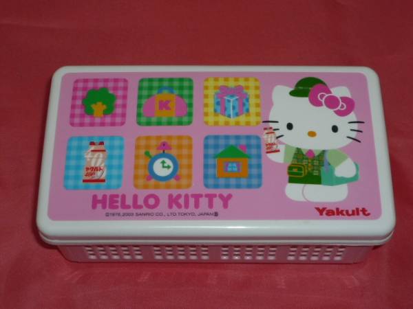 激レア！2003年 ヤクルト ハローキティ 折りたたみ式 ランチBOX(非売品)