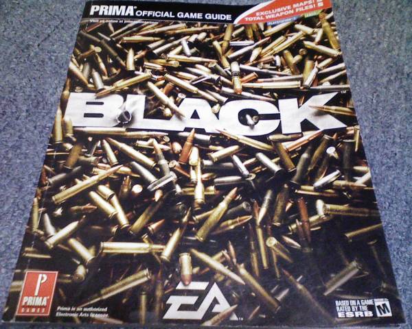 海外攻略本！「BLACK」 オフィシャルゲームガイド