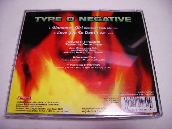 Type O Negative(タイプオーネガティブ)「Cinnamon Girl」_画像2