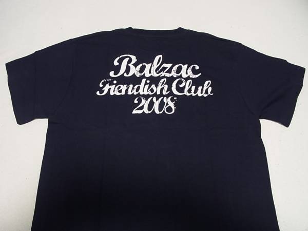 BALZAC FENDISH CLUB 2008 Tシャツ Mサイズ バルザック 未使用_画像3