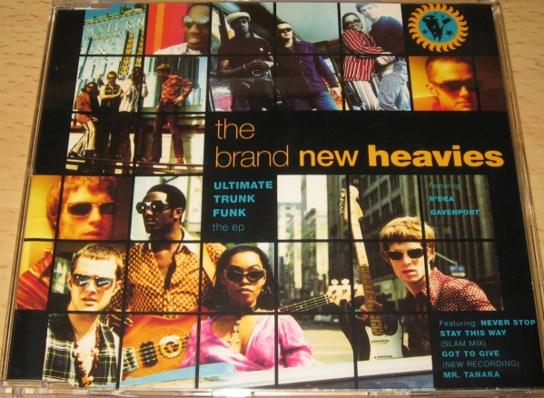 ★CDS★The Brand New Heavies/Ultimate Trunk Funk★Never Stop (Morales Single Edit)★ザ・ブラン・ニュー・ヘヴィーズ★ヘビーズ★_画像1