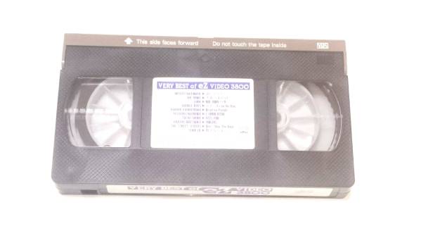 VERY BEST of eZ VIDEO 3800/非売品/VHS/希少/音楽_画像2
