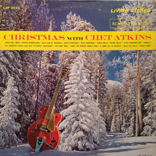 即決 US Orig CHET ATKINS LP CHRISTMAS ロカビリーの画像1