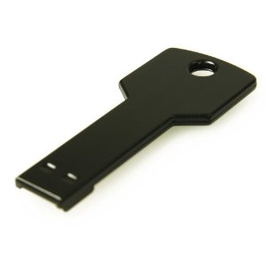送込 iamaKey タイプ フラッシュ USBメモリ 8GB ブラック_画像2
