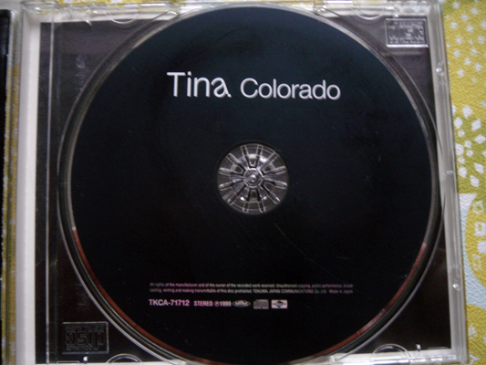 Tina ティナ Colorado 名盤 ファースト・アルバム CD_画像2