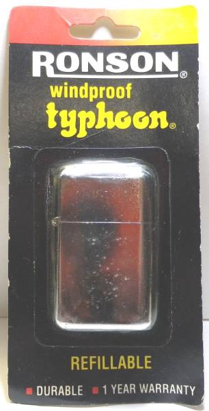 70'アンティーク『RONSON　TYPHOON未開(kāi)封パッケージ希少！』